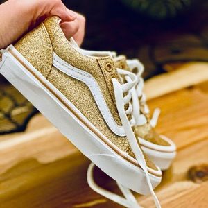 Youth Girls Glitter Vans